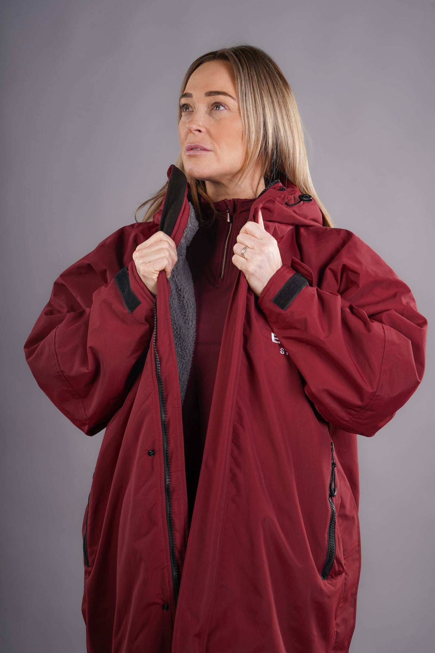 Equine Stay Dry Advanced Equestrian Waterproof Coat - Mulberry